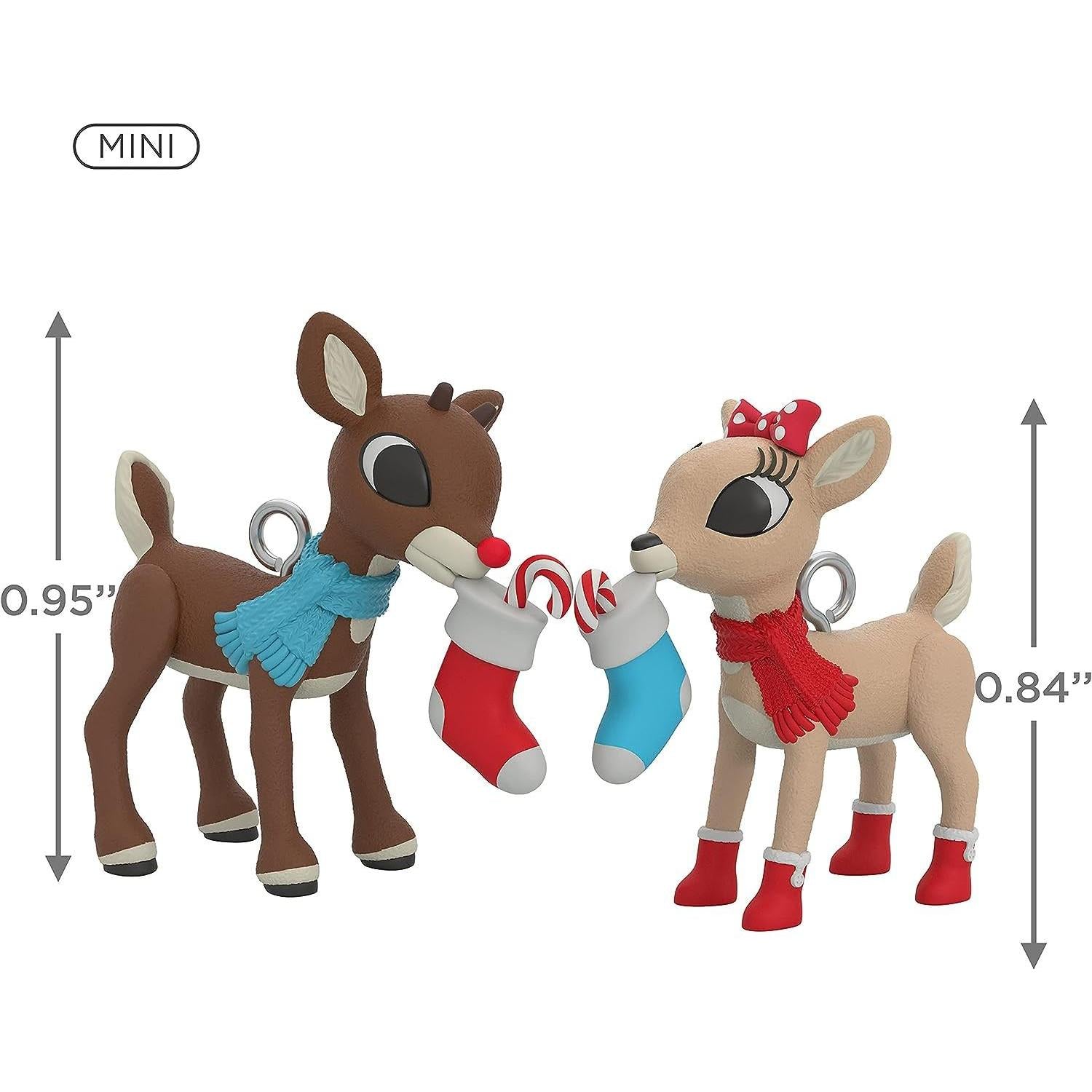 2021 Rudolph and Clarice Hallmark Ornament (Rudolph the Red-Nosed Reindeer) QXM8245