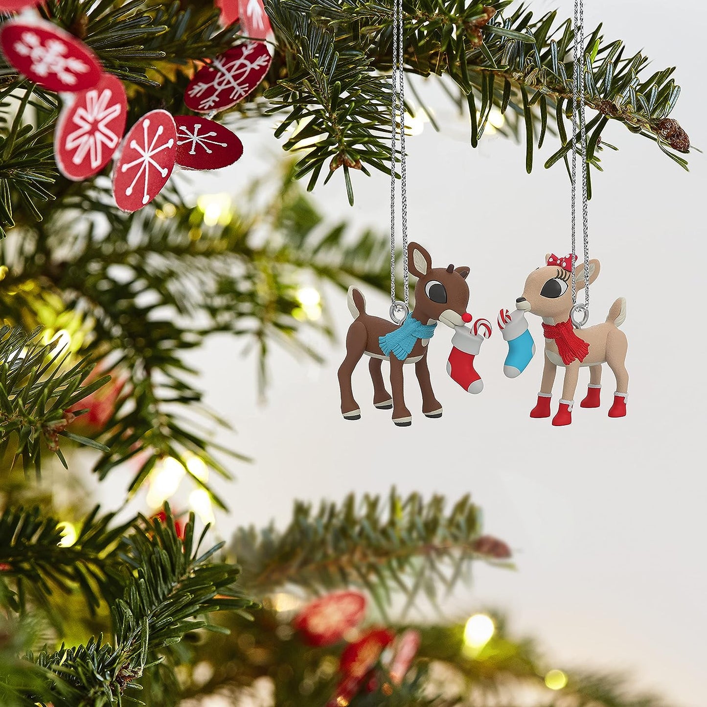 2021 Rudolph and Clarice Hallmark Ornament (Rudolph the Red-Nosed Reindeer) QXM8245