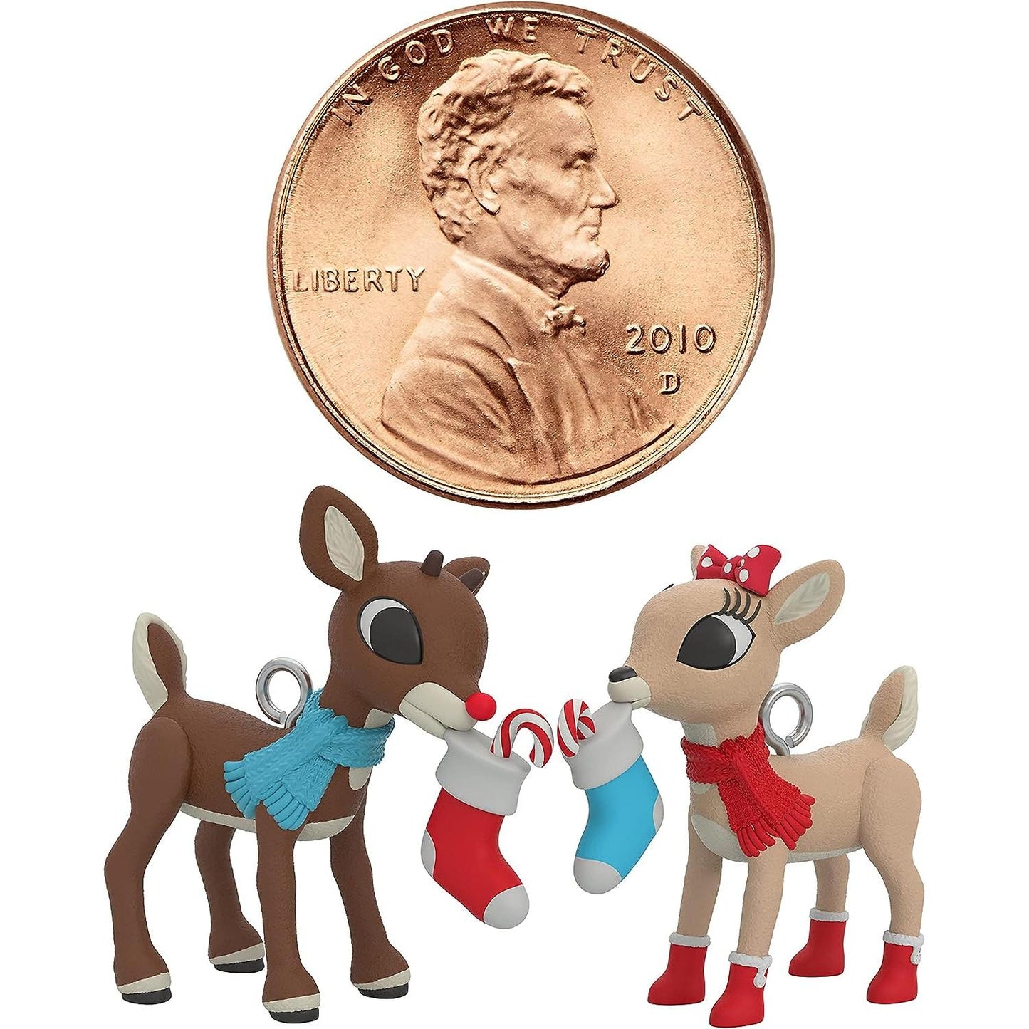 2021 Rudolph and Clarice Hallmark Ornament (Rudolph the Red-Nosed Reindeer) QXM8245