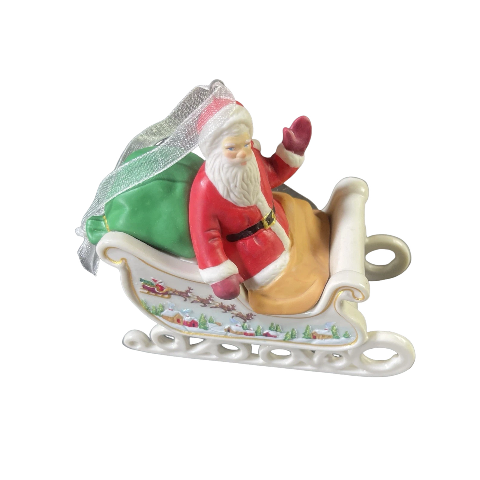 2021 Santa's Sleigh Hallmark Ornament (Santa Claus) QXC5562