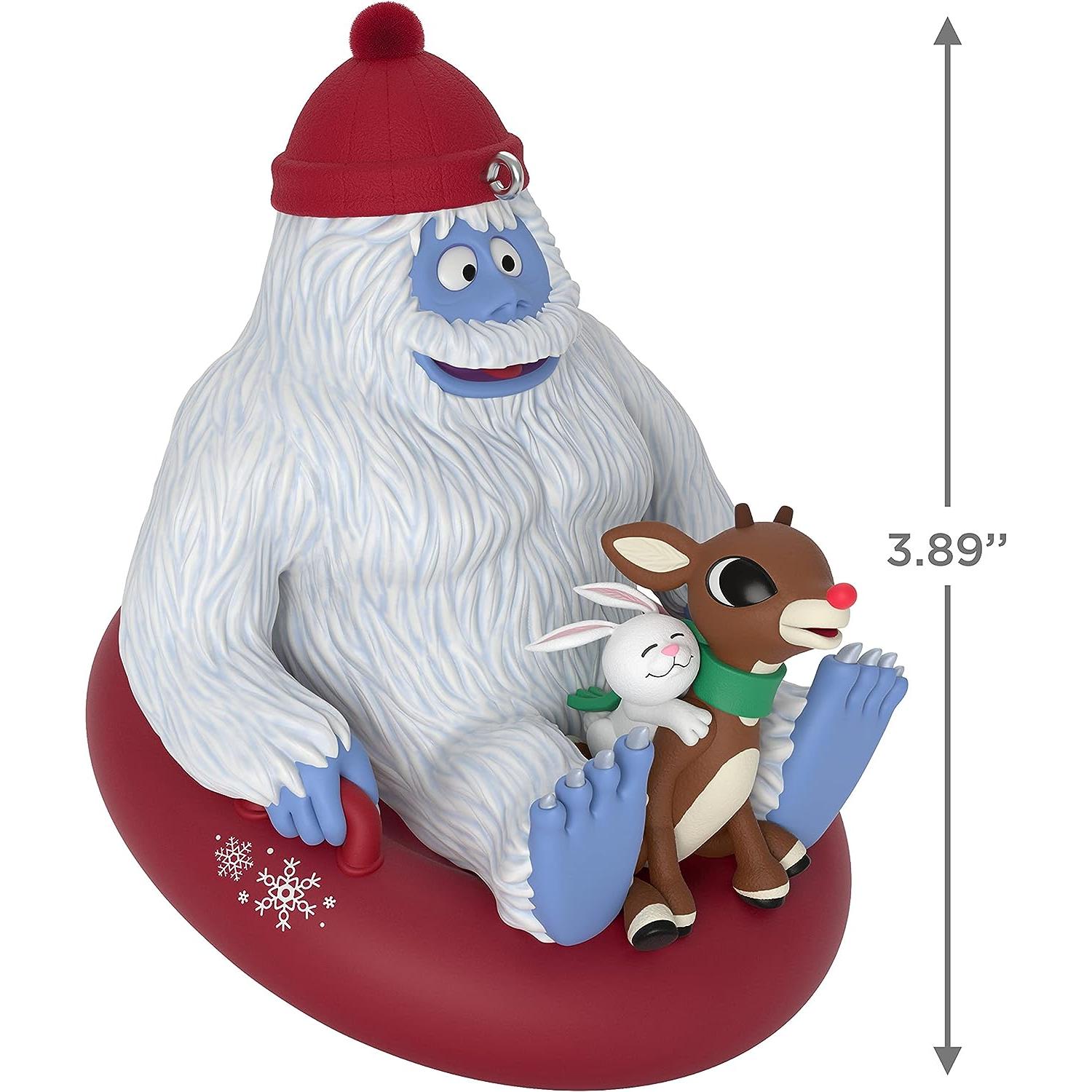 2021 Sledding Friends Hallmark Ornament (Rudolph the Red-Nosed Reindeer) QXI7172