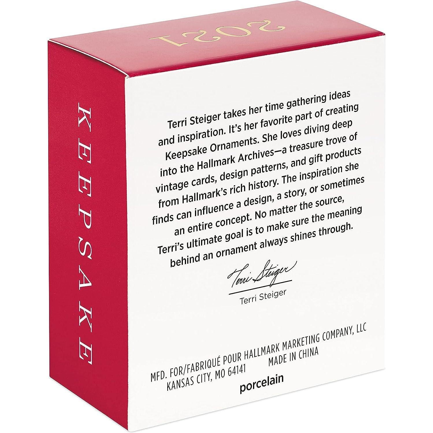 QXM8385 2021 Miniature Snowflake Angel Image4