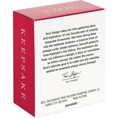 QXM8385 2021 Miniature Snowflake Angel Image4