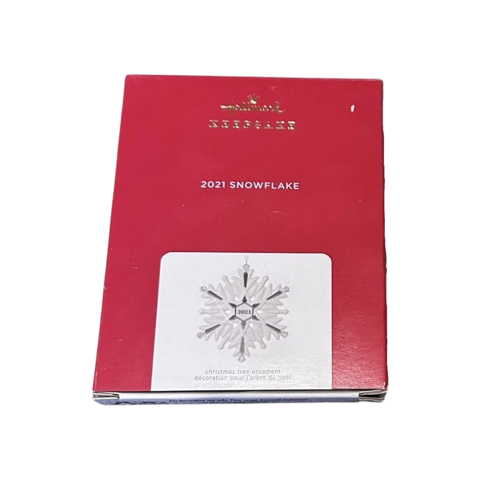2021 Snowflake Hallmark Ornament (Snowflake) QGO1662