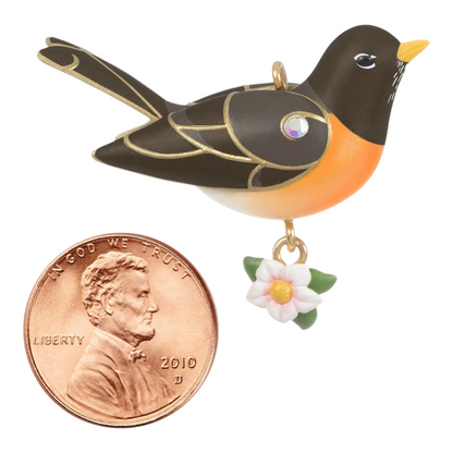 2021 Spring Robin Hallmark Ornament (Beauty of Birds) QXM8235