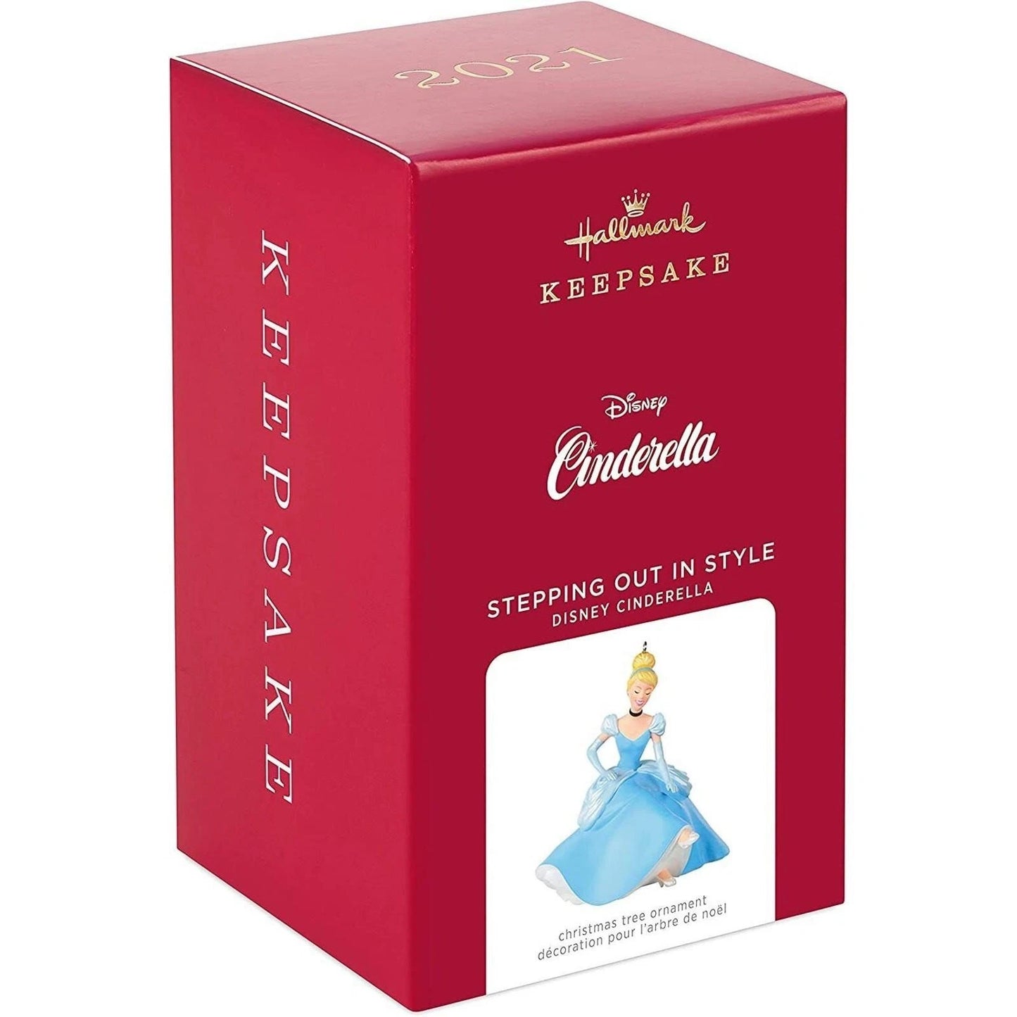 2021 Stepping Out in Style Hallmark Ornament (Cinderella) QXD6505