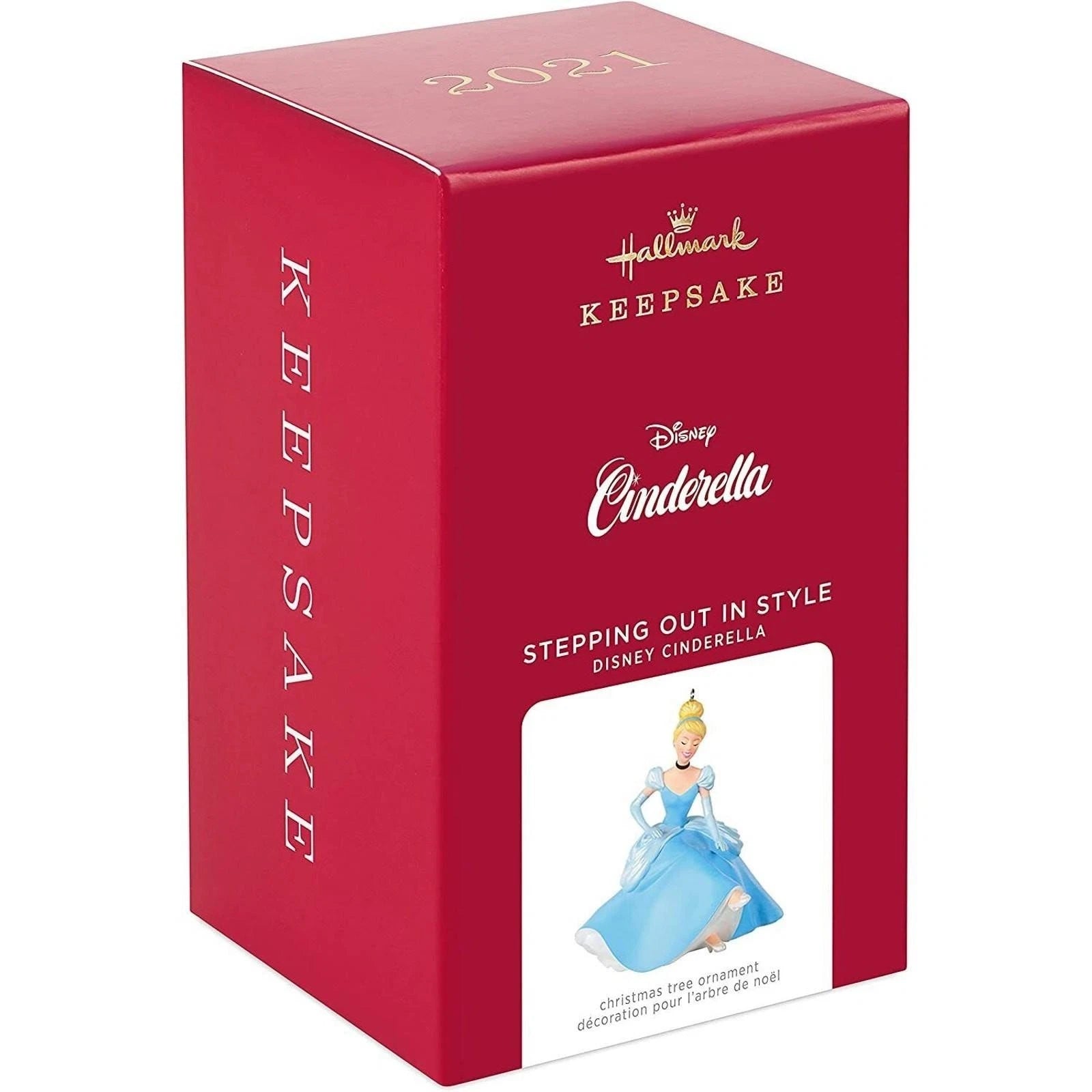 2021 Stepping Out in Style Hallmark Ornament (Cinderella) QXD6505