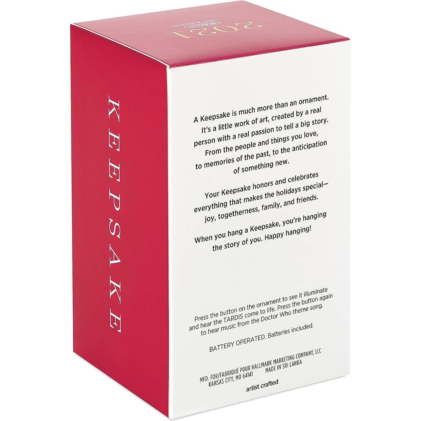 QXI7502 2021 Tardis (Doctor Who) Image4