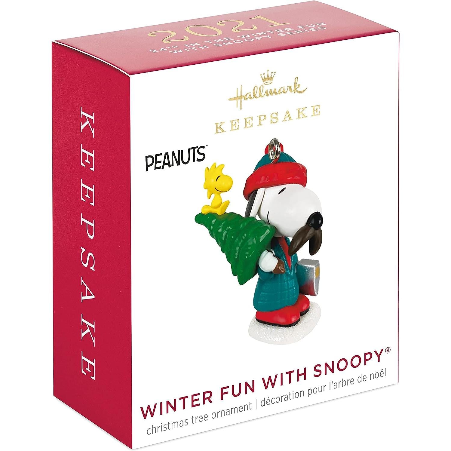 QXM8252 2021 Peanuts Winter Fun With Snoopy Image3