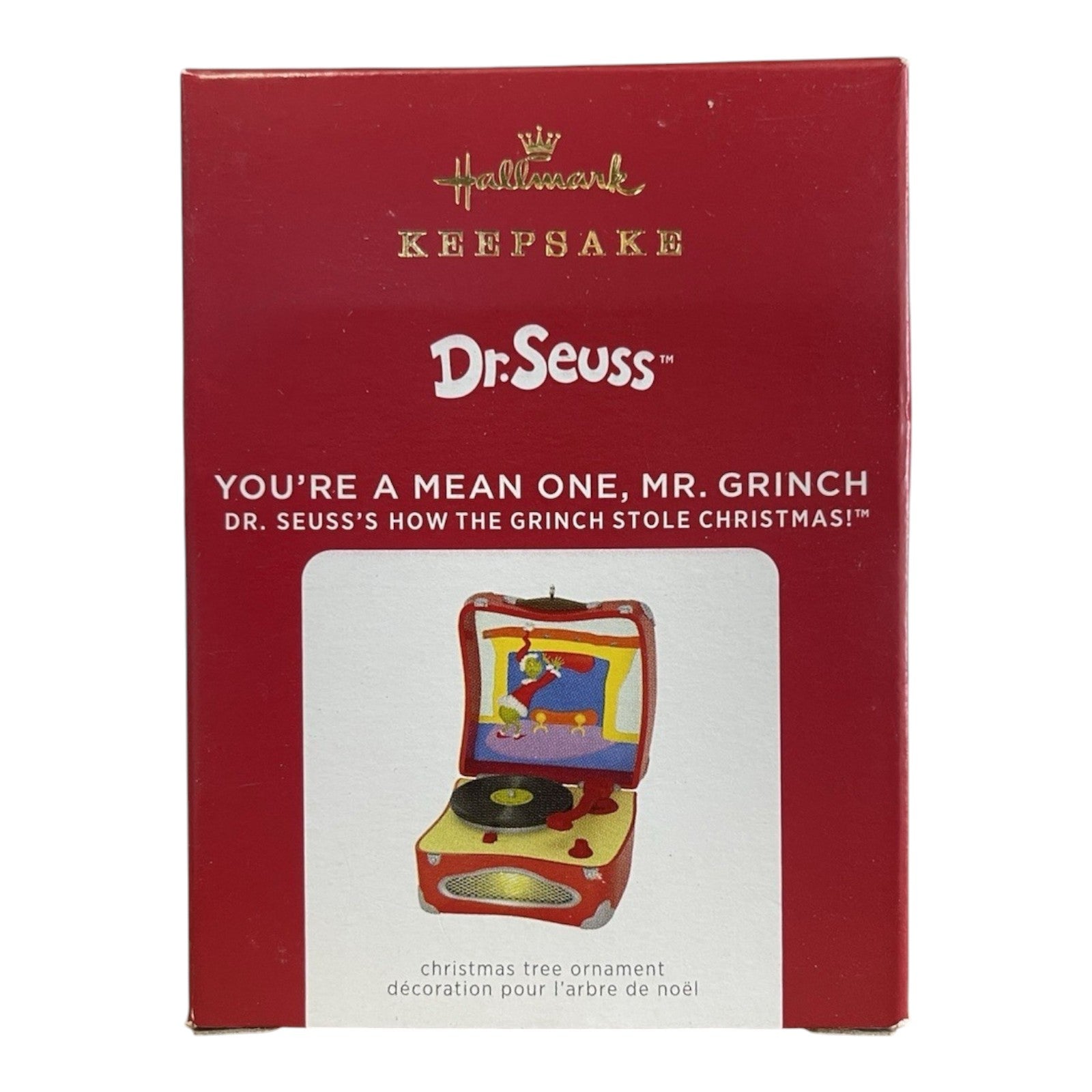 2021 You're a Mean One, Mr. Grinch Hallmark Ornament (The Grinch) QXI7272