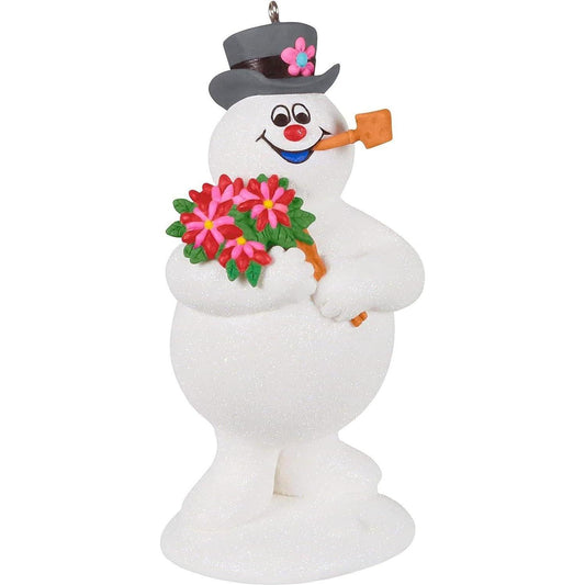 2021 A Holiday Bouquet Hallmark Ornament (Frosty the Snowman) QXI7042