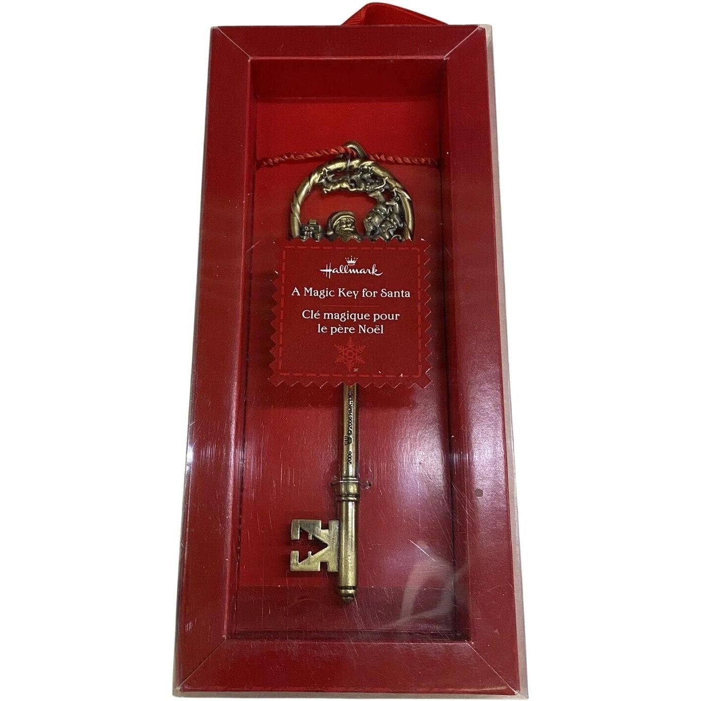 2021 A Magic Key for Santa Hallmark Ornament (Santa Claus) 1XBH3153