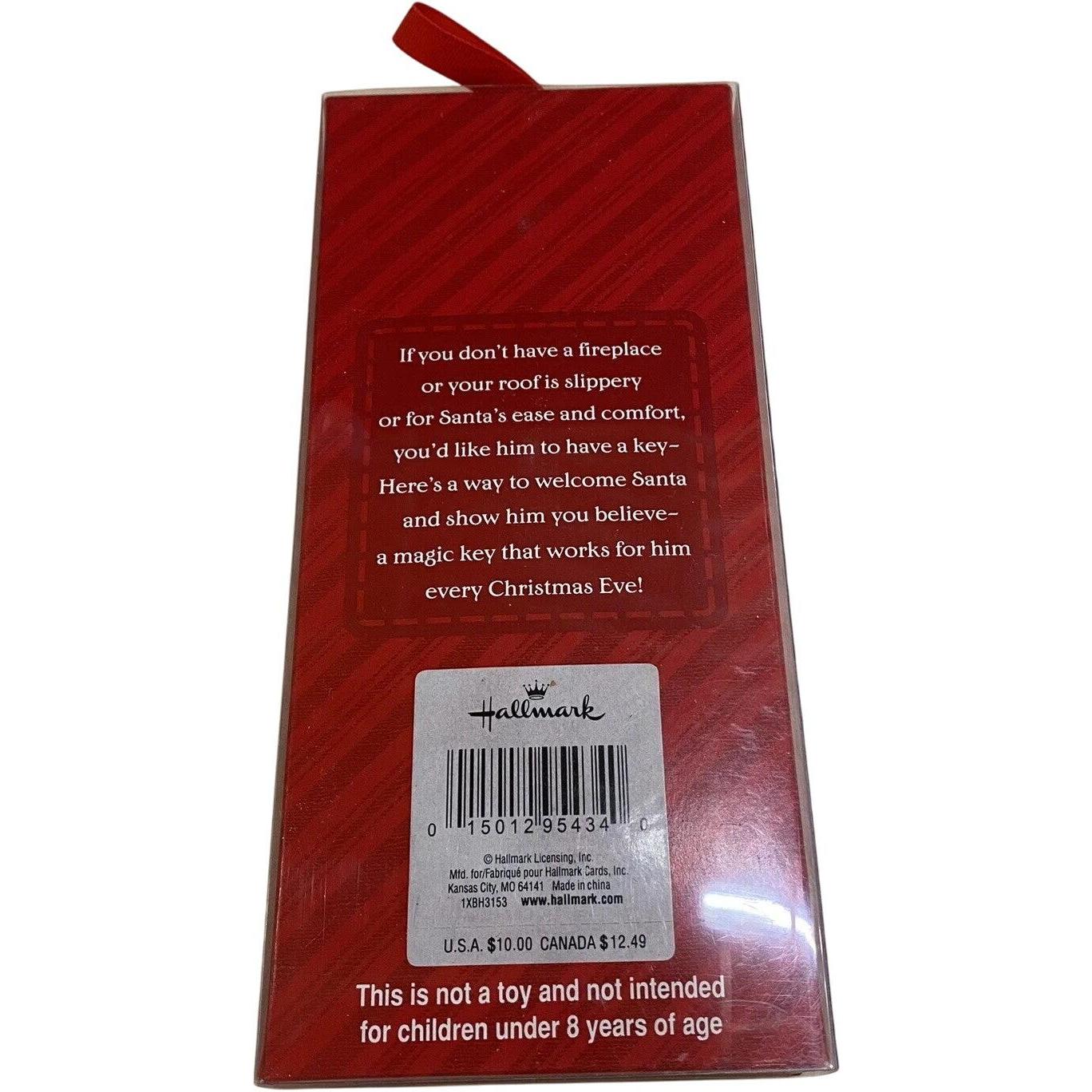 2021 A Magic Key for Santa Hallmark Ornament (Santa Claus) 1XBH3153