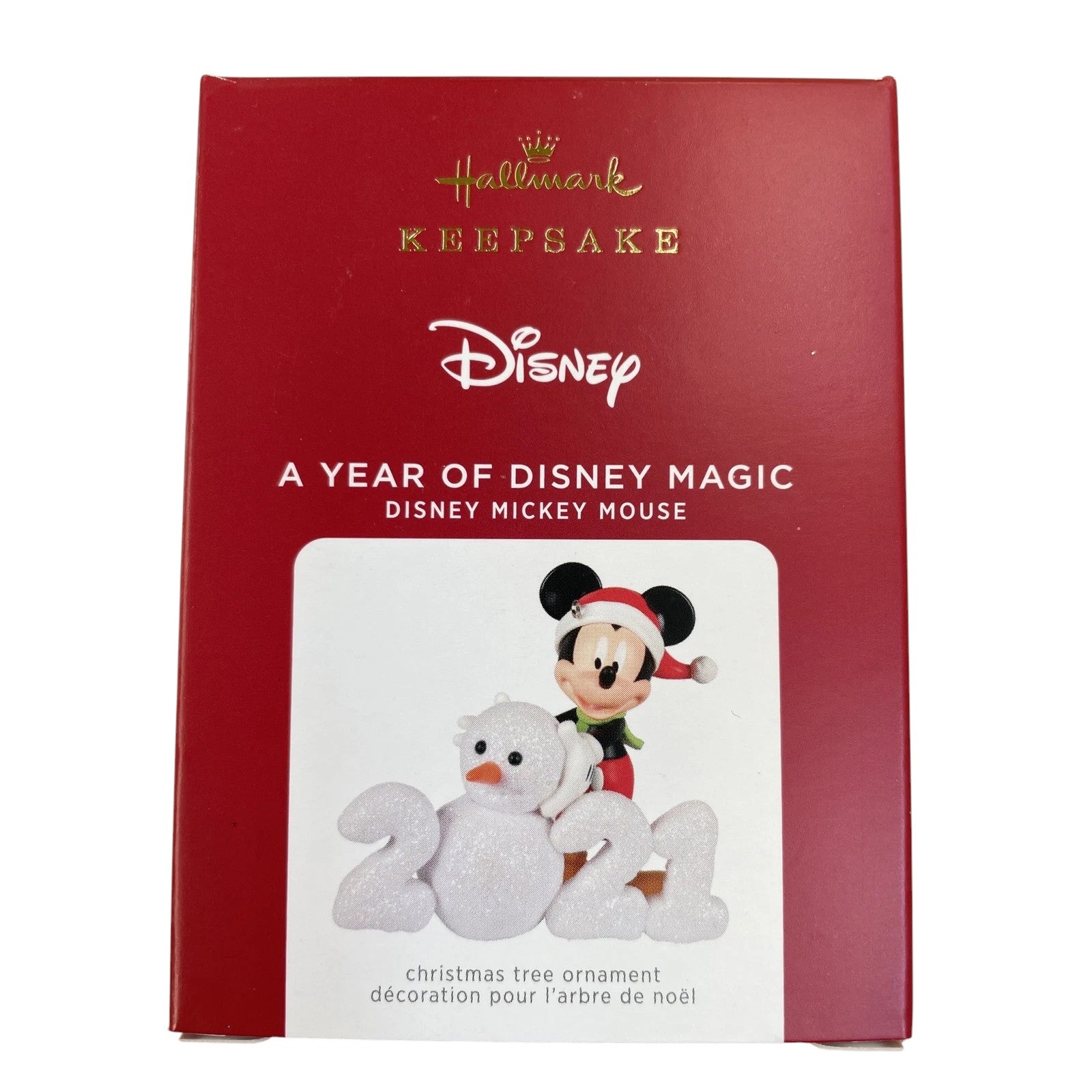 2021 A Year of Disney Magic Hallmark Ornament (Mickey Mouse & Friends) QXD6425