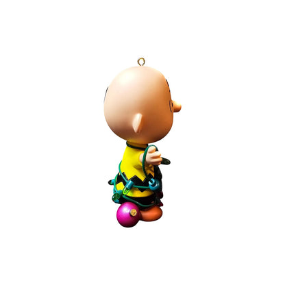 2021 All Tangled Up Hallmark Ornament (Peanuts) QXE3242 Image3