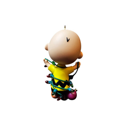 2021 All Tangled Up Hallmark Ornament (Peanuts) QXE3242 Image4