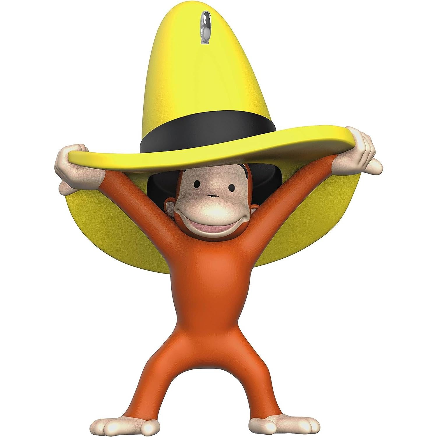 2021 Always Very Curious Hallmark Ornament (Curious George) QXI7215