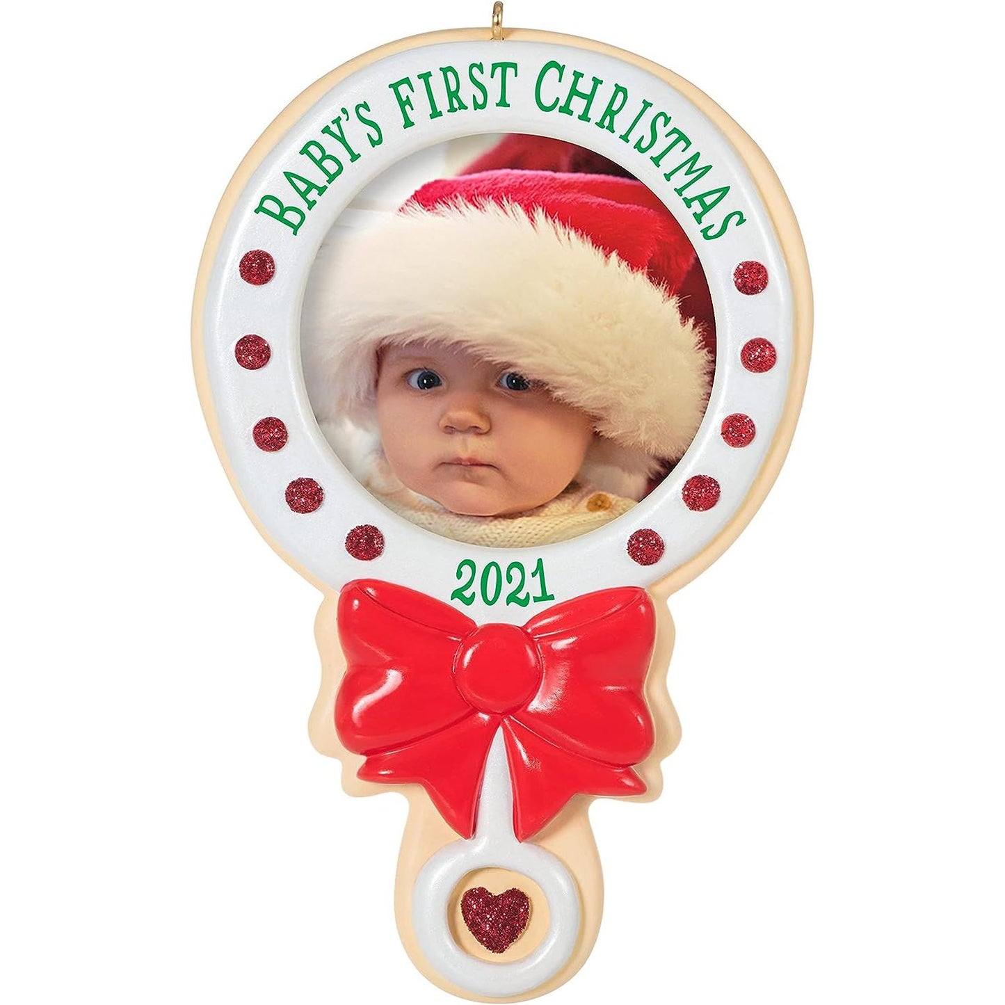 QGO2192 2021 Baby's First Christmas Image1