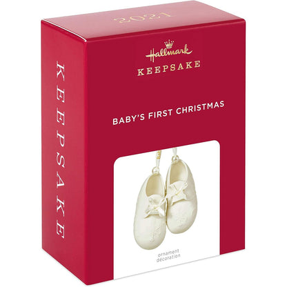 2021 Baby's First Christmas Hallmark Ornament (Baby's First Christmas) QHX4095