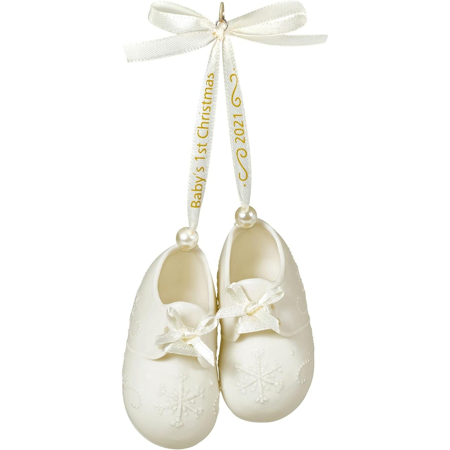 2021 Baby's First Christmas Hallmark Ornament (Baby's First Christmas) QHX4095