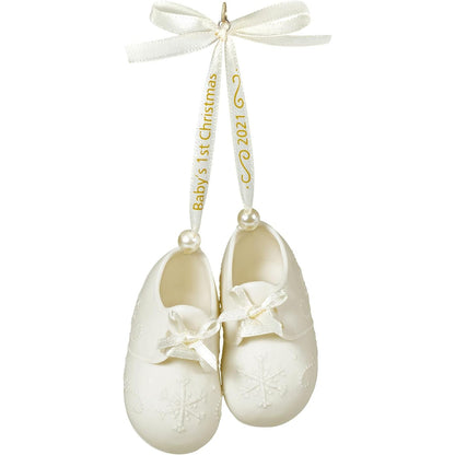 2021 Baby's First Christmas Hallmark Ornament (Baby's First Christmas) QHX4095