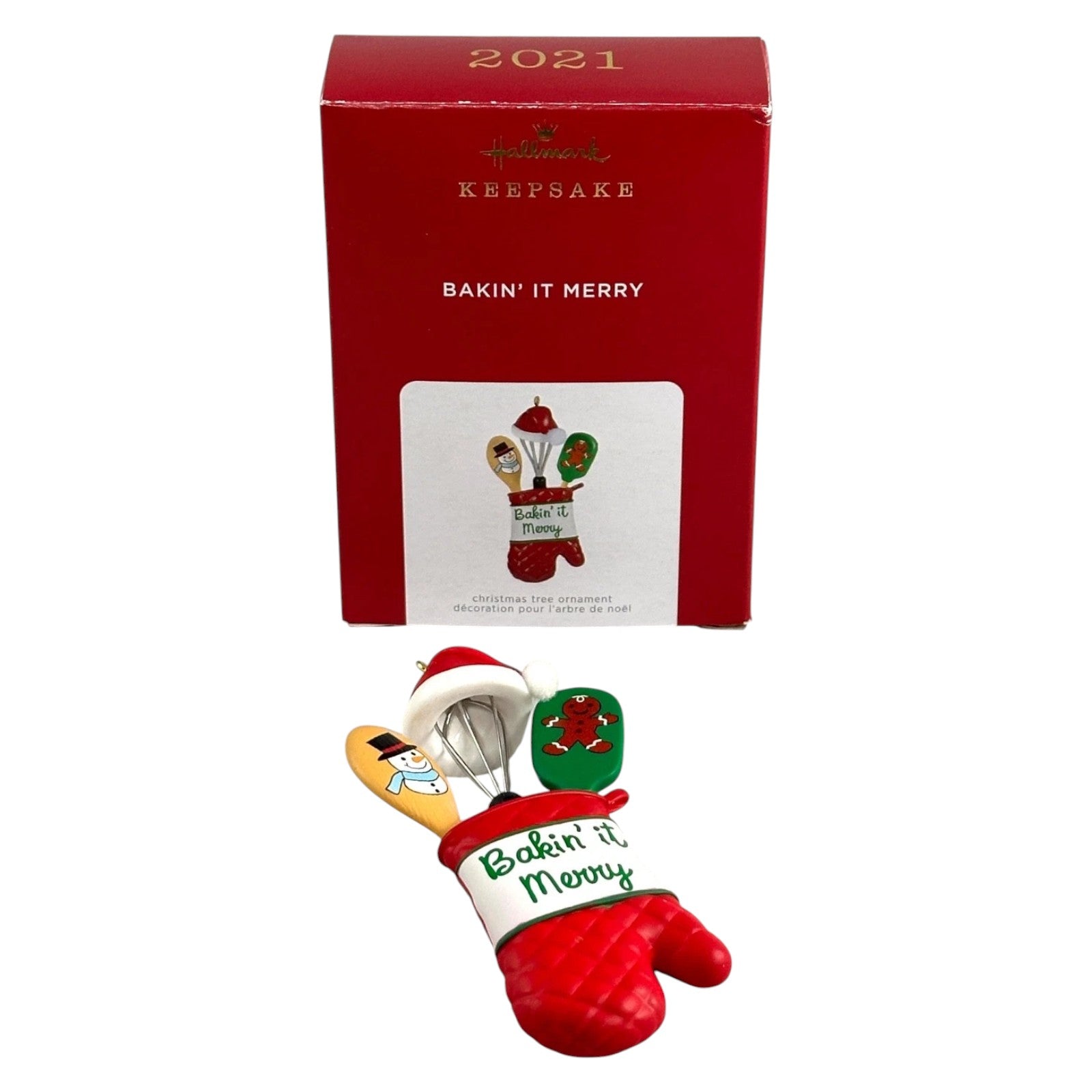 2021 Bakin' It Merry Hallmark Ornament (Kitchen & Baking) QGO2352 Image3