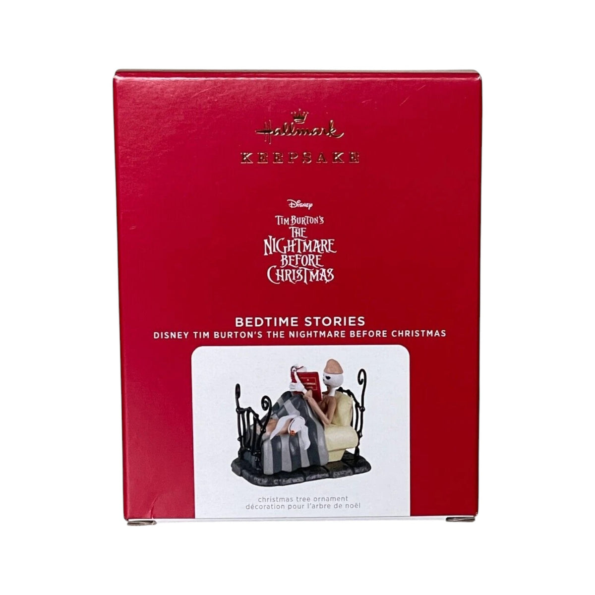 2021 Bedtime Stories Hallmark Ornament (Tim Burton's The Nightmare Before Christmas) QXD6562 Image2