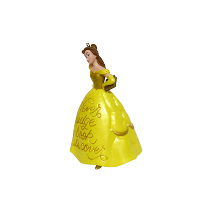 2021 Book Lover Belle Hallmark Ornament (Disney) QXD6512 Image5