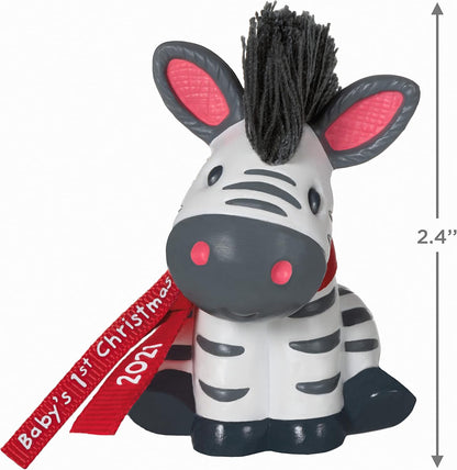 2021 Born to Stand Out Hallmark Ornament (Baby's First Christmas) QGO2215