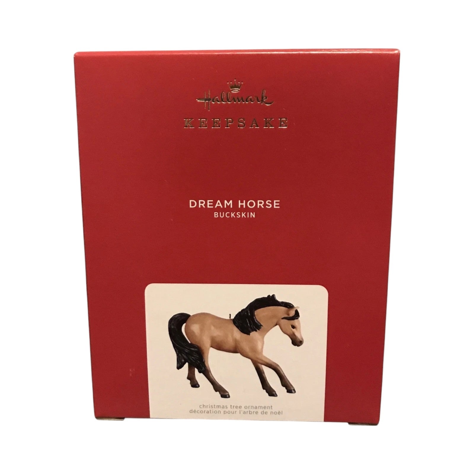 2021 Buckskin Hallmark Ornament (Dream Horse) QGO2255