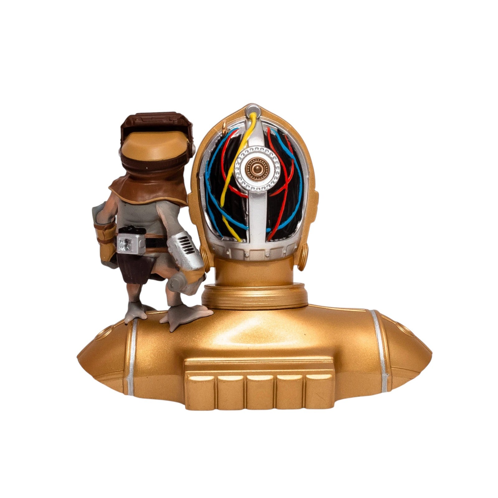 2021 C‑3PO and Babu Frik Hallmark Ornament (Star Wars) QXI7582