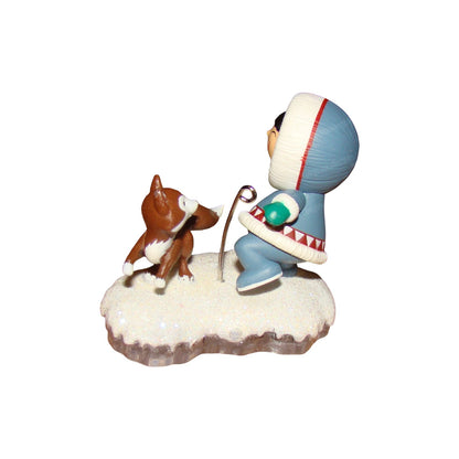 2021 Candy Cane Fetch Hallmark Ornament (Frosty Friends) QXR9142 Image5
