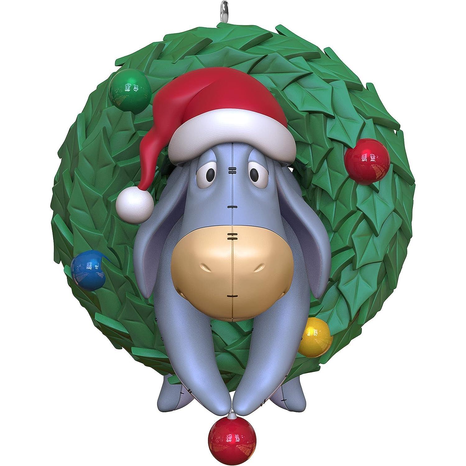 QXD6462 2021 Disney O Christmas Eeyore Winnie the Pooh Image1