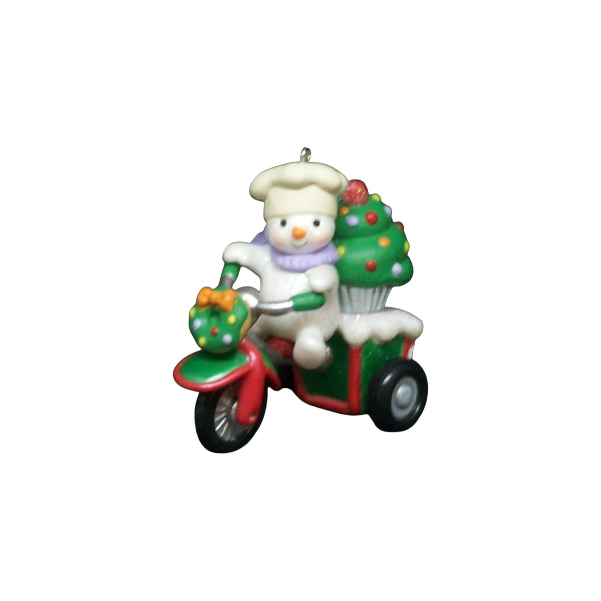 2021 Cupcake Delivery - Repaint Hallmark Ornament LPR3642 Image1