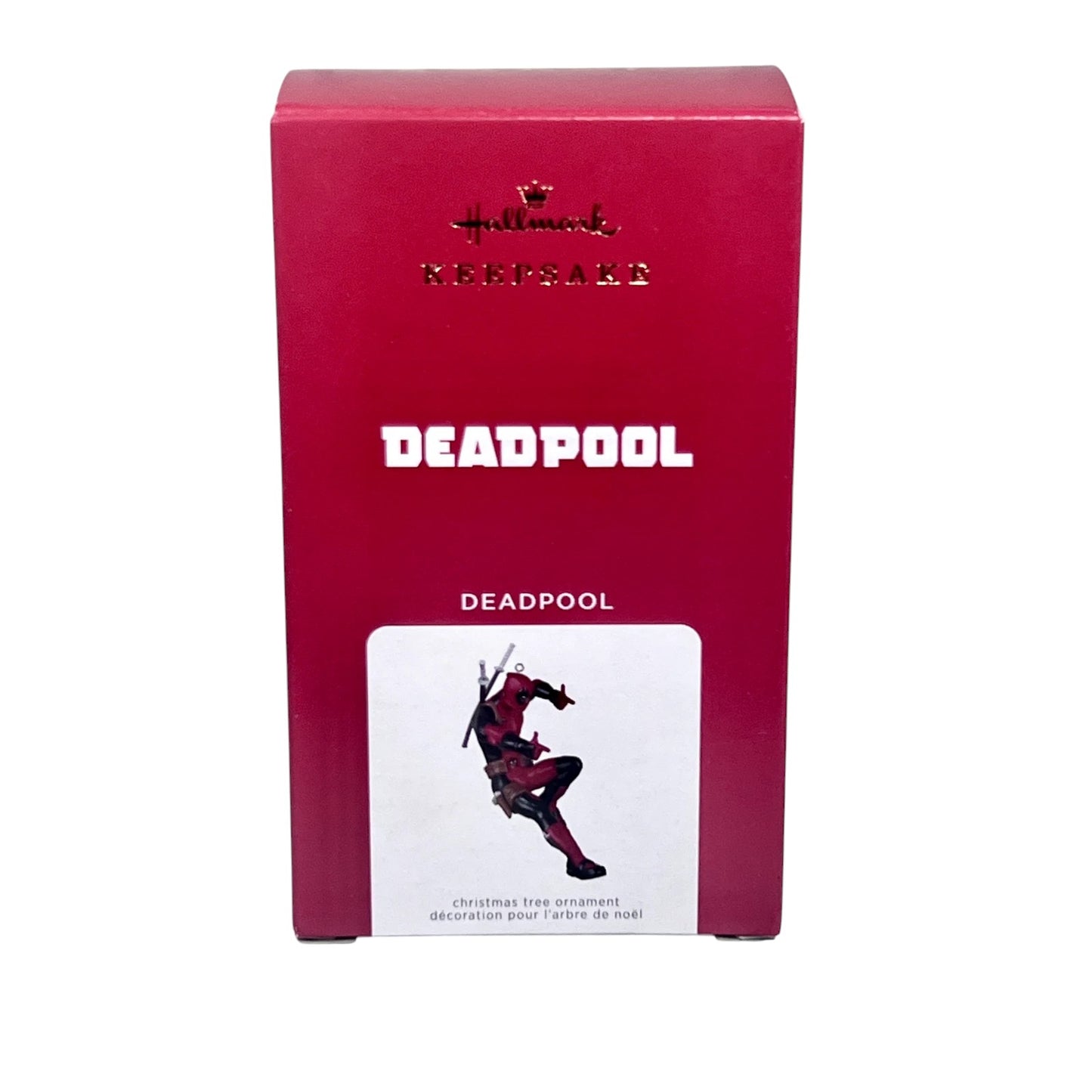 2021 Deadpool Hallmark Ornament (Super Heroes) QXI7475