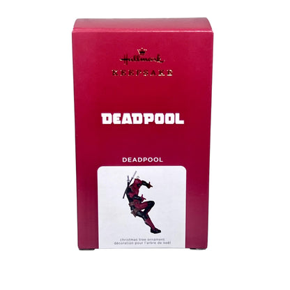 2021 Deadpool Hallmark Ornament (Super Heroes) QXI7475