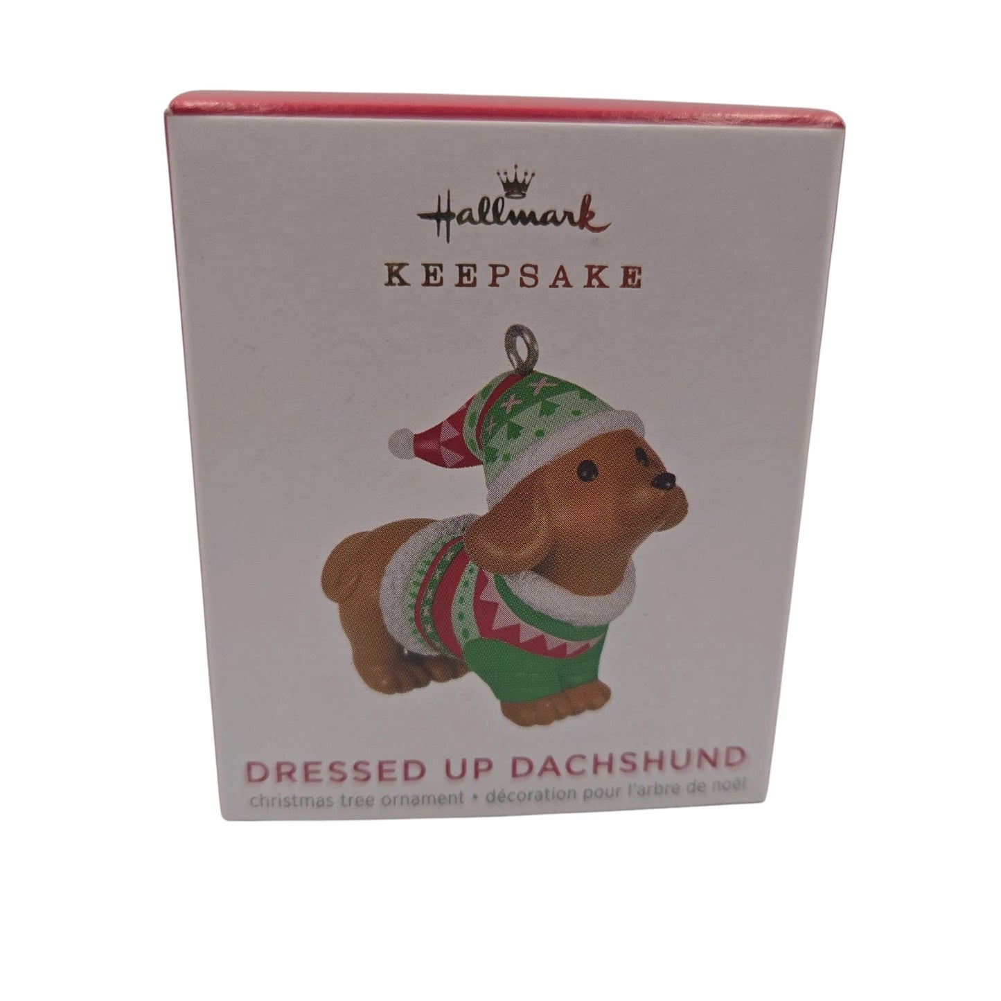 2021 Dressed Up Dachshund Puppy Hallmark Ornament (Puppy) QXM8355