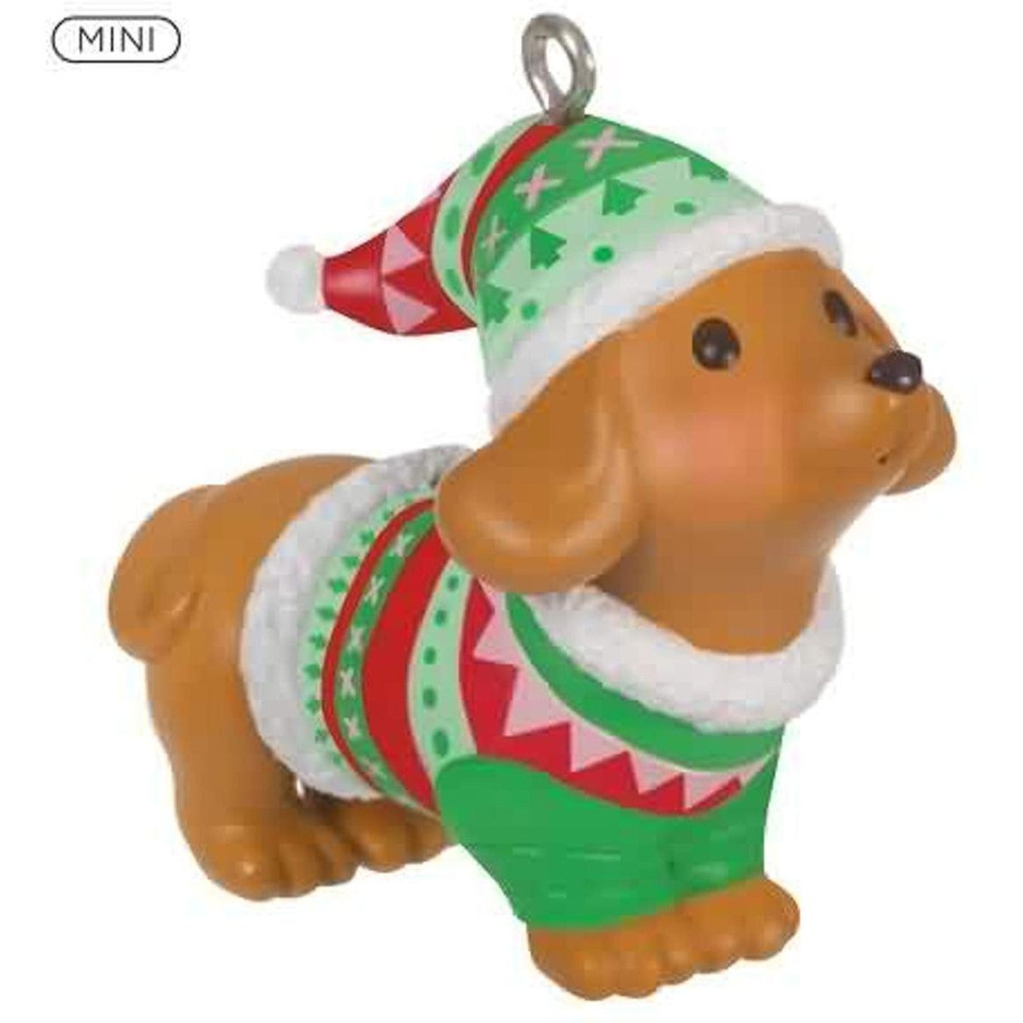 2021 Dressed Up Dachshund Puppy Hallmark Ornament (Puppy) QXM8355