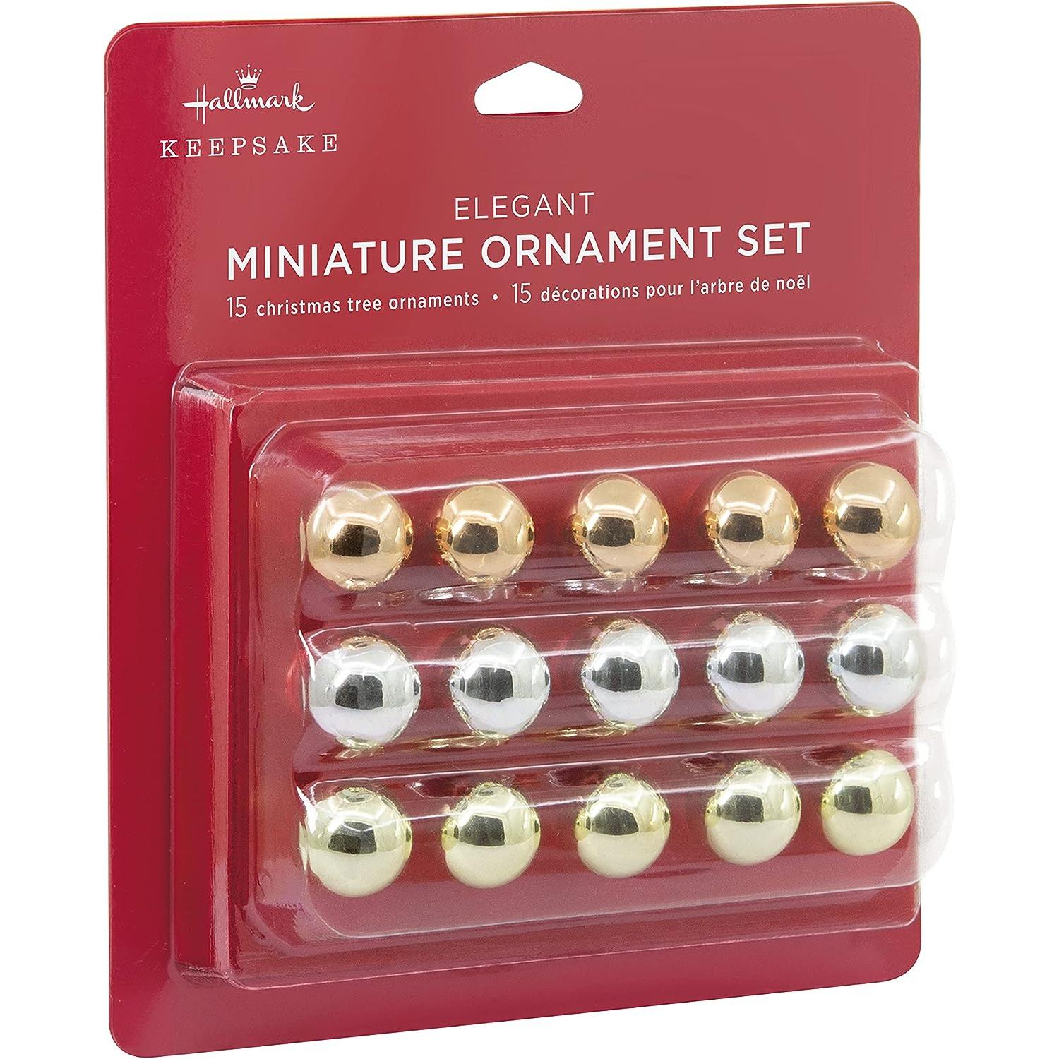 QSB6145 2021 Elegant Miniature Ornament set Image2
