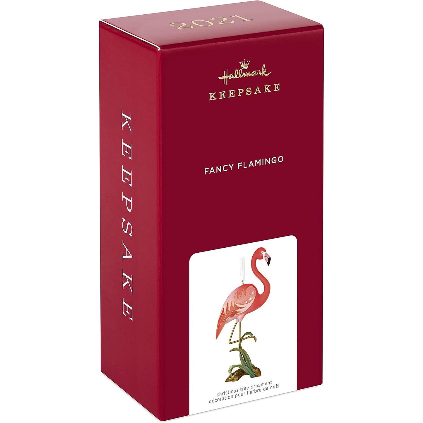 2021 Fancy Flamingo Hallmark Ornament (Beauty of Birds) QGO2392
