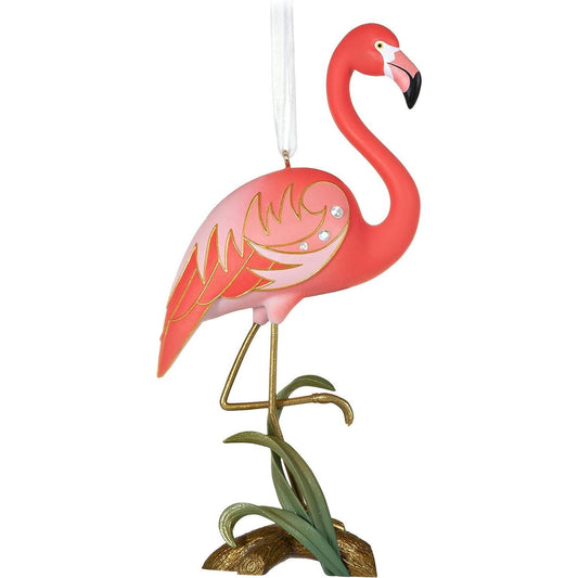 2021 Fancy Flamingo Hallmark Ornament (Beauty of Birds) QGO2392