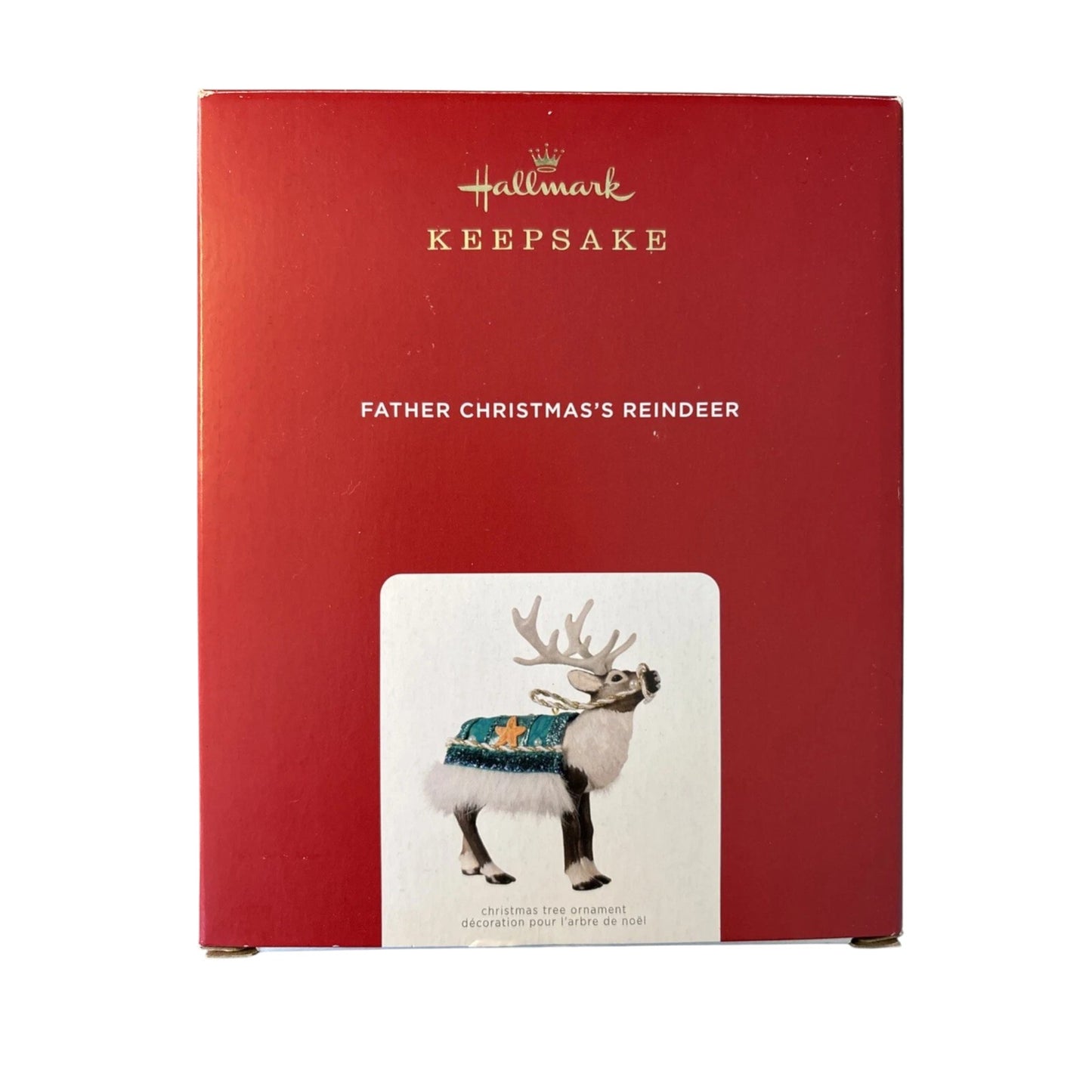 2021 Father Christmas's Reindeer Hallmark Ornament (Father Christmas) QXE3245