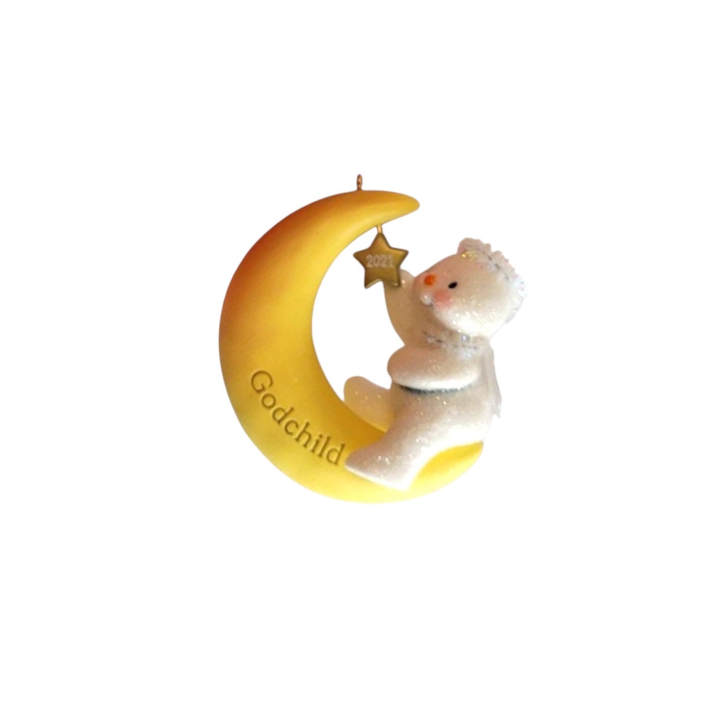 2021 Godchild Hallmark Ornament (Moon) QGO2082