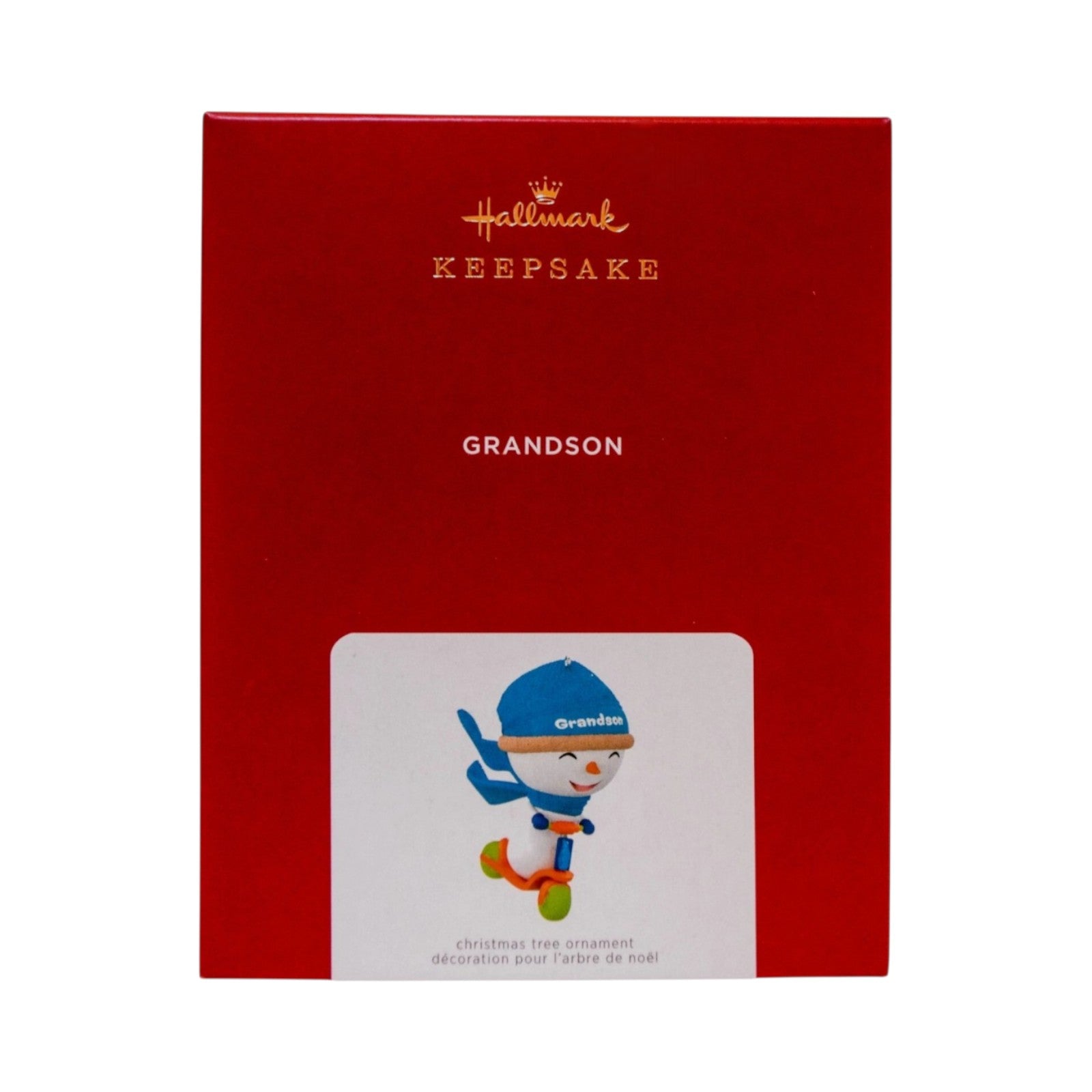 2021 Grandson Hallmark Ornament (Snowmen) QGO2025 QGO2025 Image2