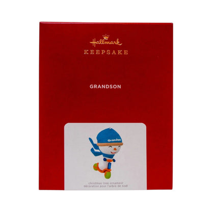 2021 Grandson Hallmark Ornament (Snowmen) QGO2025 QGO2025 Image2