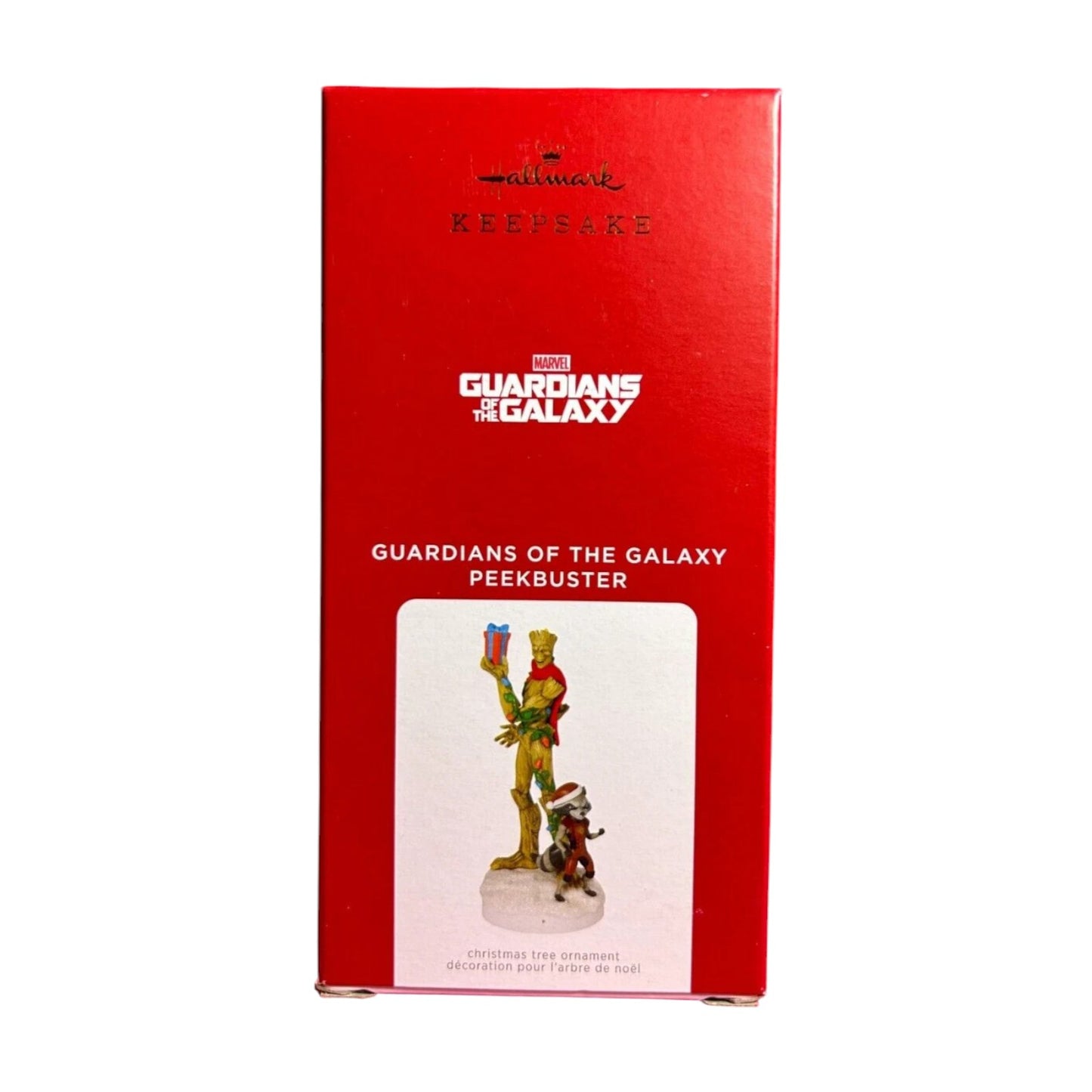 2021 Guardians of the Galaxy Peekbuster Hallmark Ornament (Super Heroes) QXI7485