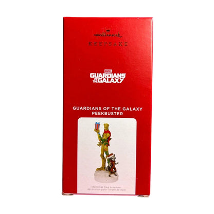 2021 Guardians of the Galaxy Peekbuster Hallmark Ornament (Super Heroes) QXI7485