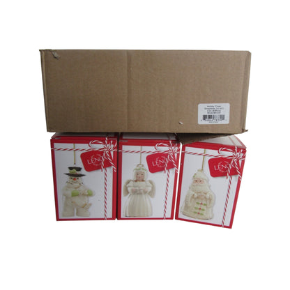2021 Holiday Cheer Snowmen Set of 3 Lenox Lenox Ornament 881329 Image3