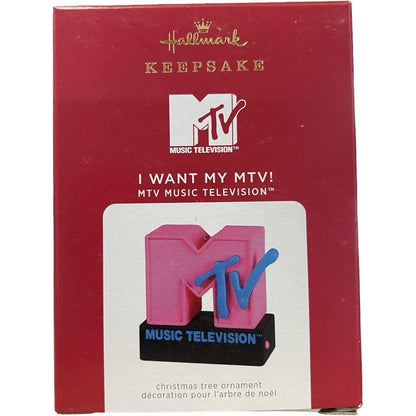 2021 I Want My MTV! Hallmark Ornament (MTV Music Television) QXI7615