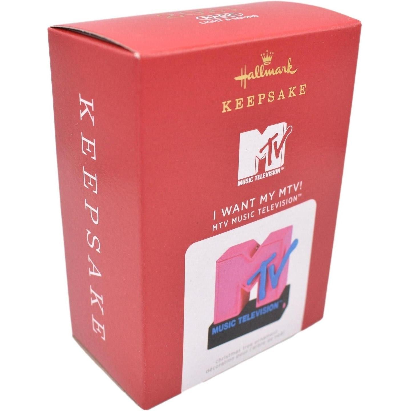 2021 I Want My MTV! Hallmark Ornament (MTV Music Television) QXI7615